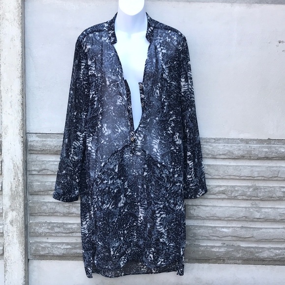 Sheer Boho Caftan - Picture 2 of 12